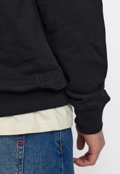 Revolution |Sweat-shirt ample à col rond / 2060 REV - Noir