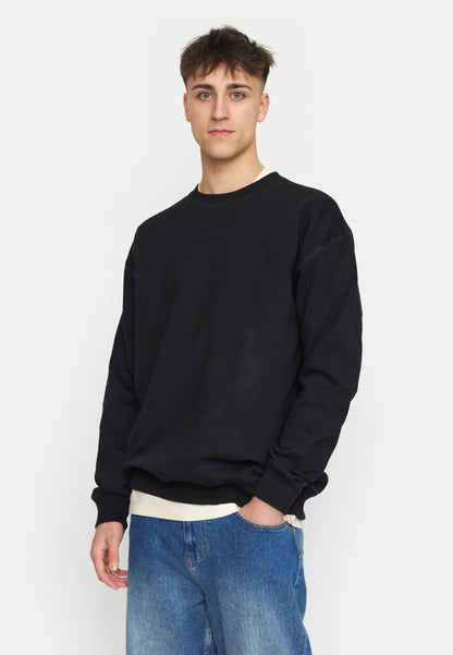 Revolution |Sweat-shirt ample à col rond / 2060 REV - Noir
