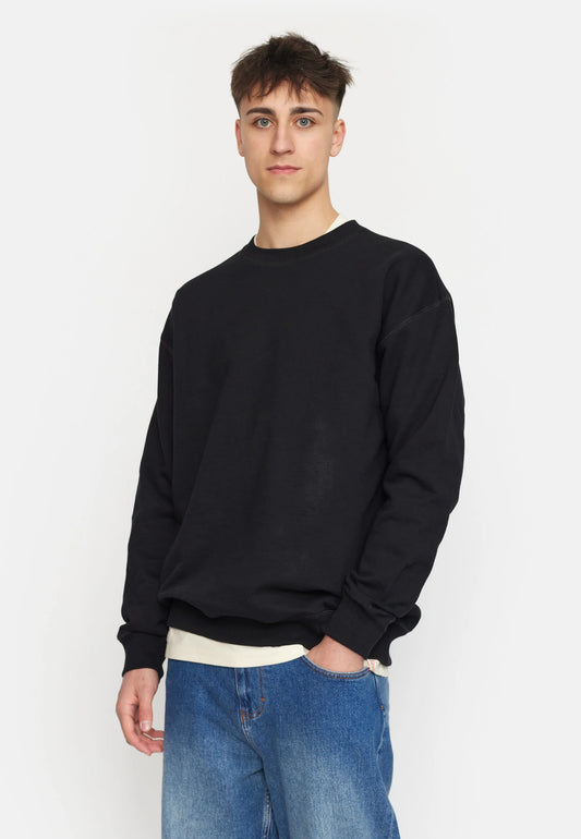 Revolution |Sweat-shirt ample à col rond / 2060 REV - Noir
