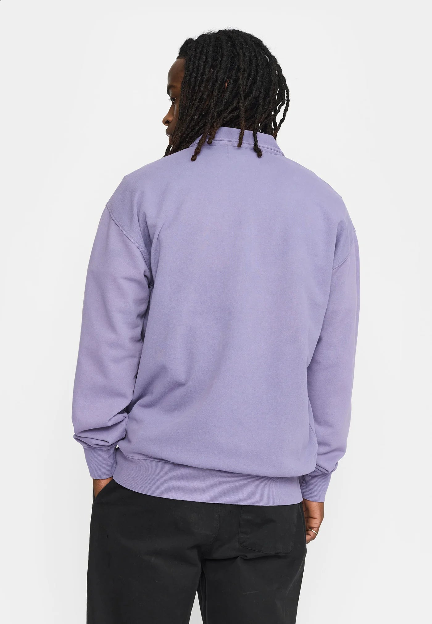 Revolution |Sweat-shirt ample à demi-fermeture éclair / 2800 REV - Violet