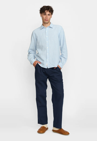 Revolution | Chemise à manches longues rayée / 3179 - Bleu