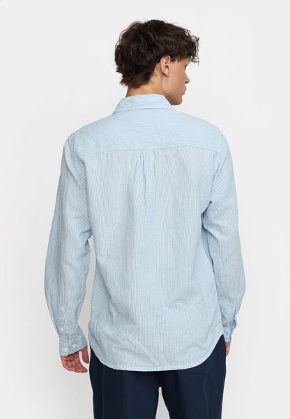 Revolution | Chemise à manches longues rayée / 3179 - Bleu