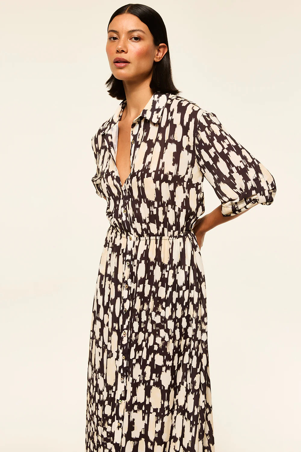 MISA | Robe "LOURDES" - Imprimé