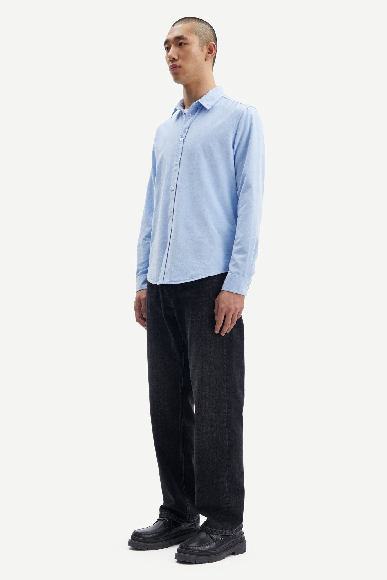 Samsoe Samsoe | Chemise à coupe régulière ''Laim Bx'' - bleu clair