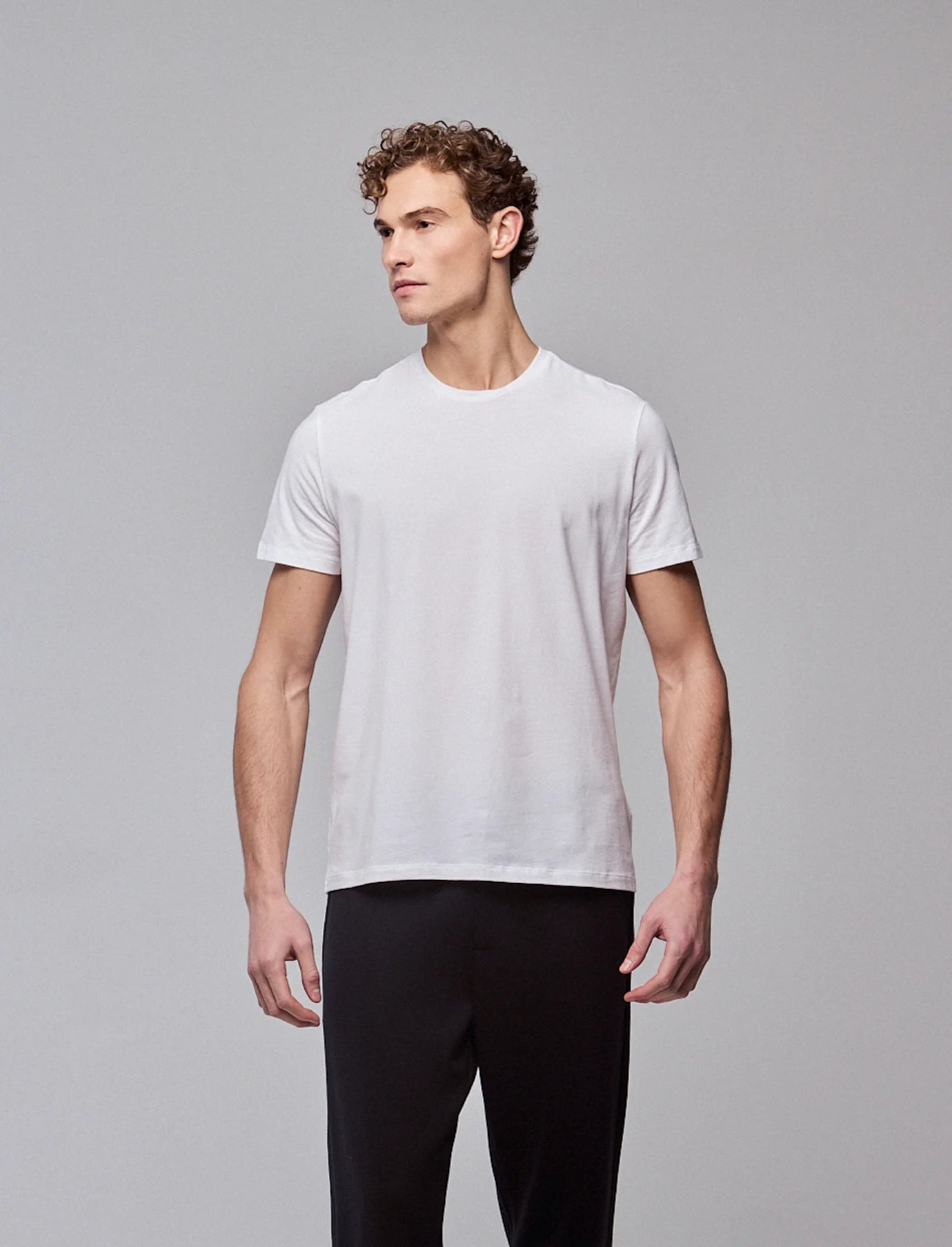Majestic Filatures | T-shirt en cotton bio - Blanc
