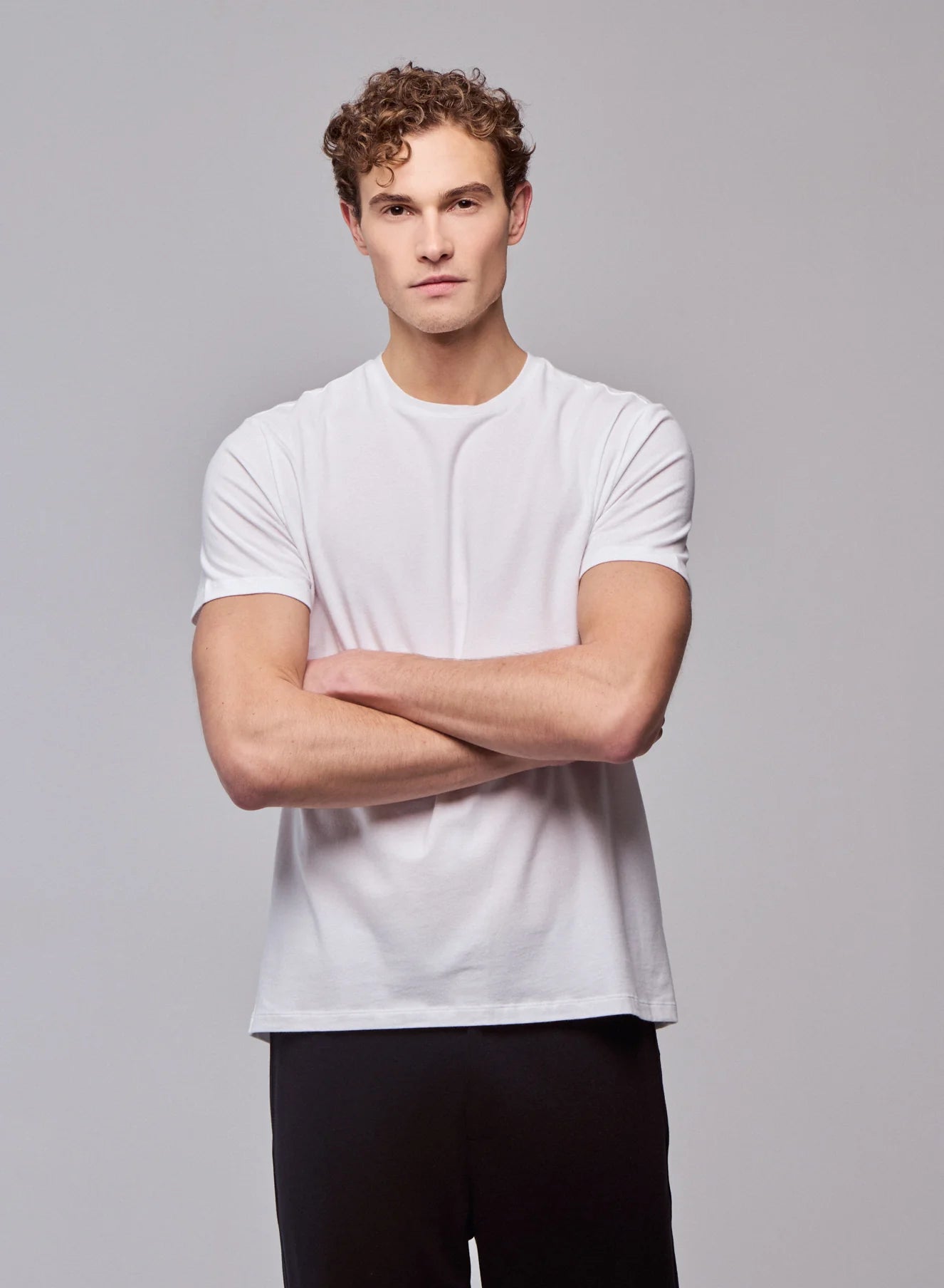 Majestic Filatures | T-shirt en cotton bio - Blanc