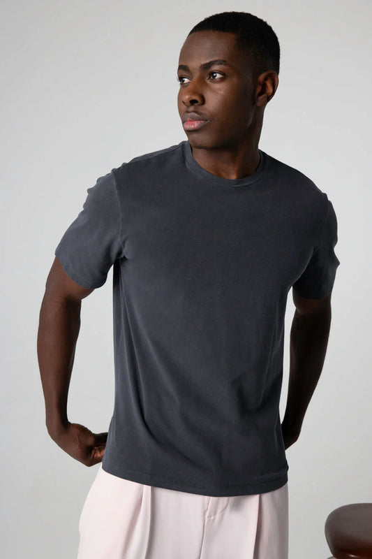 Majestic Filatures | T-shirt en cotton bio - Charbon