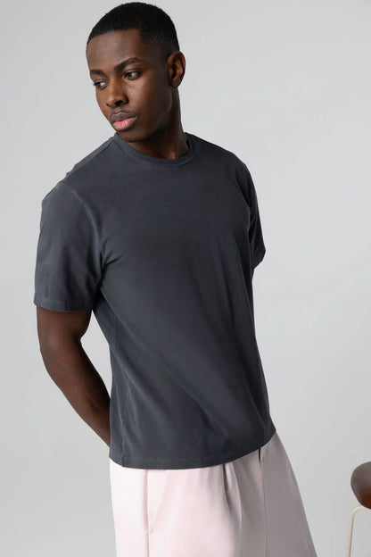 Majestic Filatures | T-shirt en cotton bio - Charbon