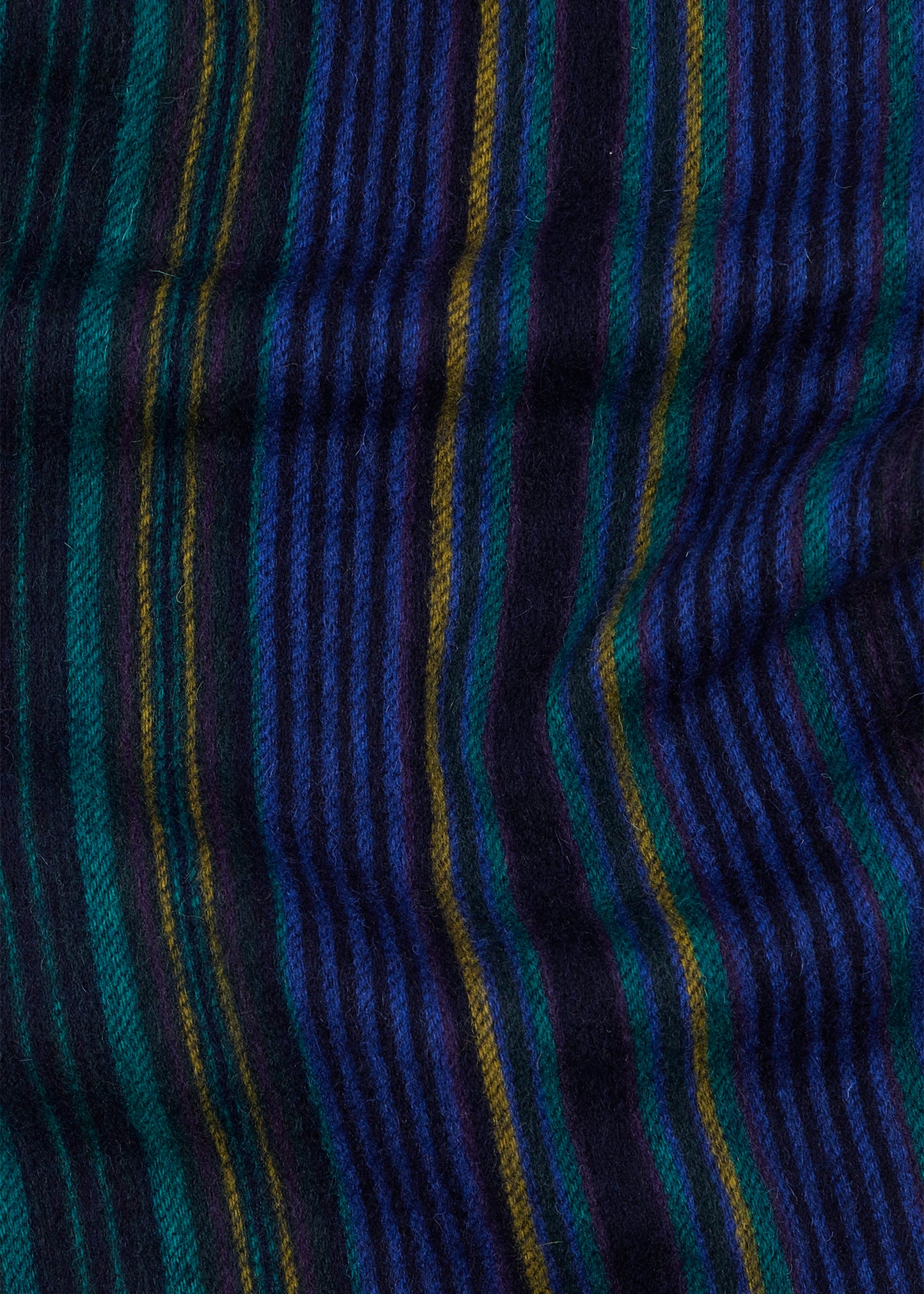 Paul Smith | Écharpe en laine d'agneau à rayures - Marine