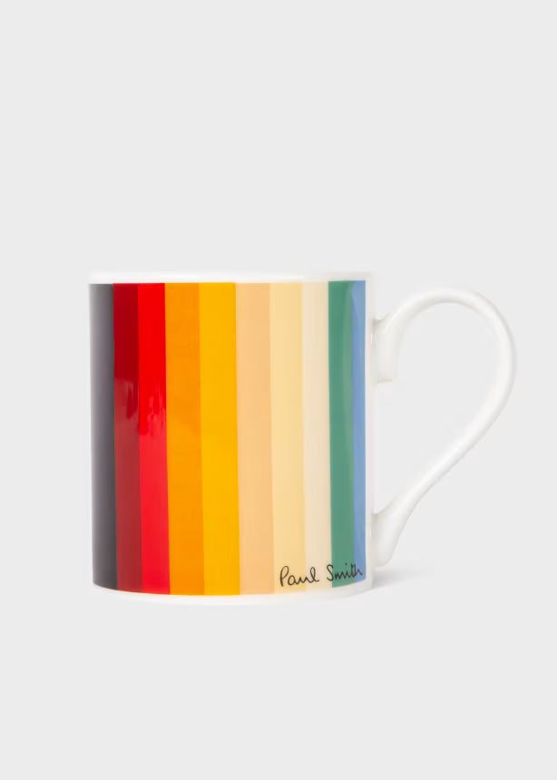 Paul Smith | Tasse en porcelaine fine à rayures épaisses
