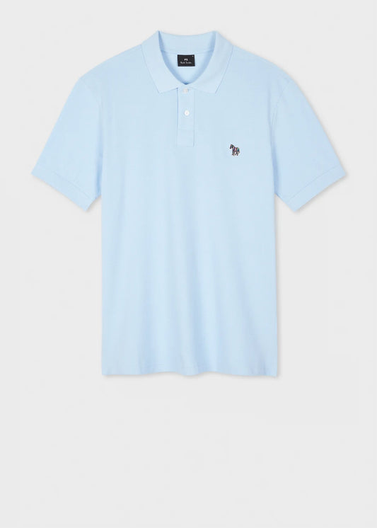 Paul Smith | Polo avec logo Zebra - Bleu clair