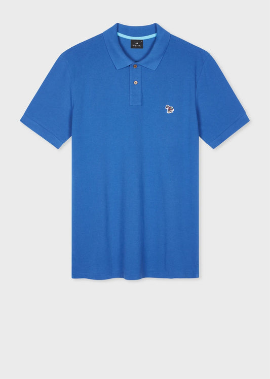 Paul Smith | Polo avec logo Zebra - Bleu océan