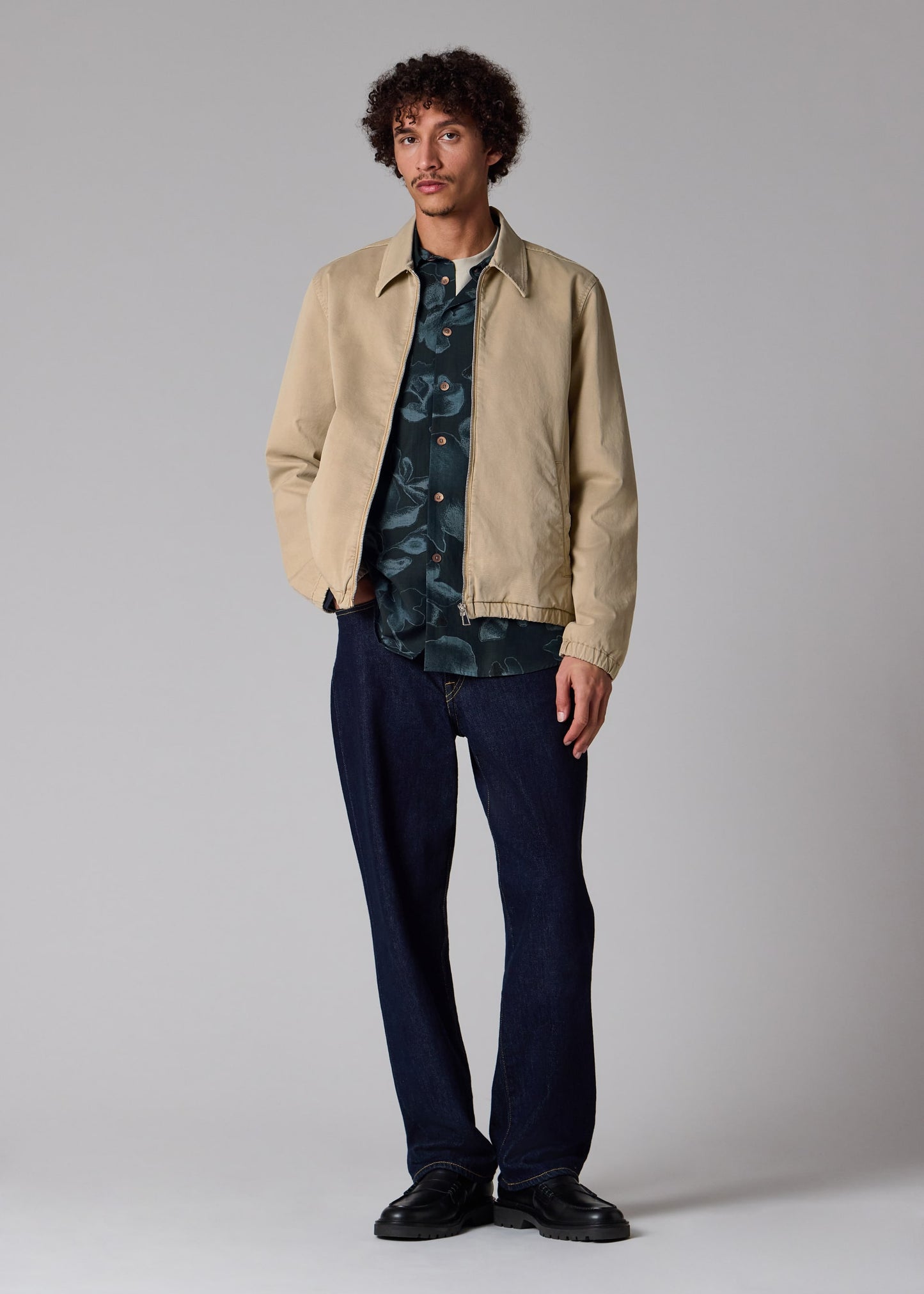 Paul Smith | Veste Coach en twill de coton délavé - beige