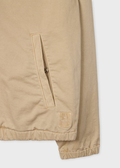 Paul Smith | Veste Coach en twill de coton délavé - beige