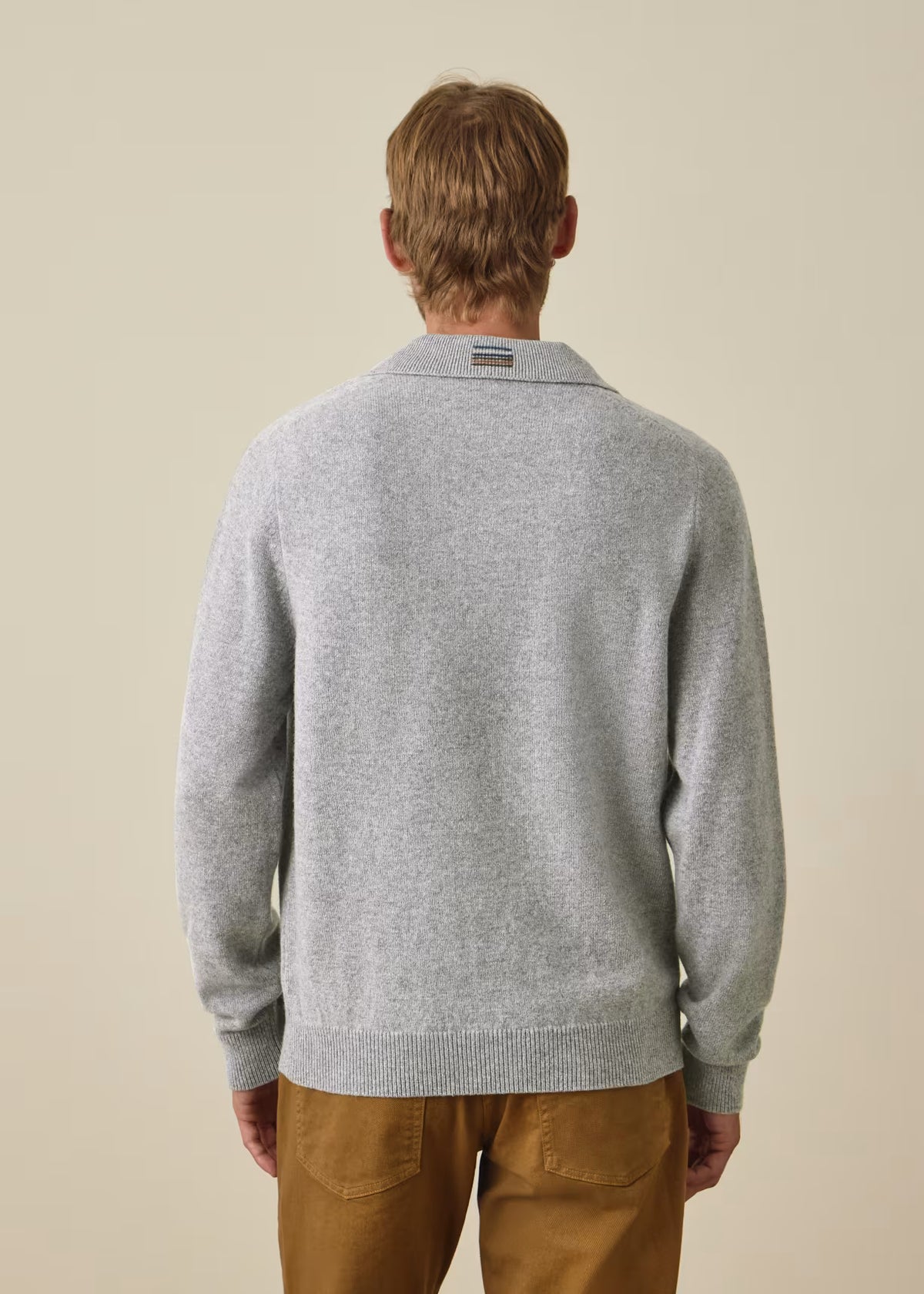 Paul Smith | Polo à manches longues à laine merinos - Gris