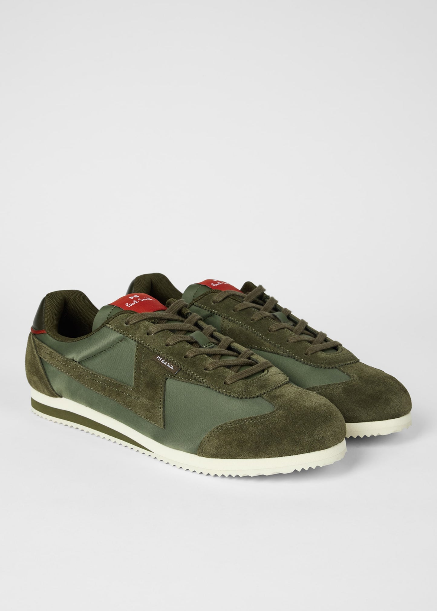 Paul Smith | Baskets ''Atlanta'' en daim - Kaki