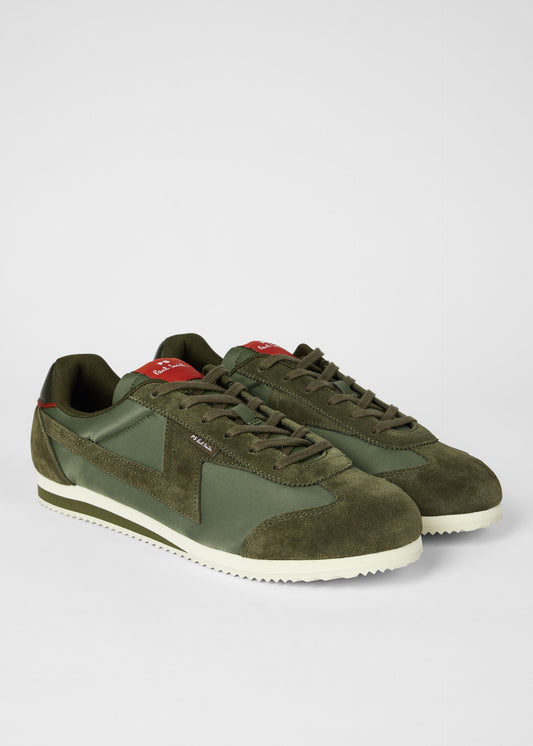 Paul Smith | Baskets ''Atlanta'' en daim - Kaki