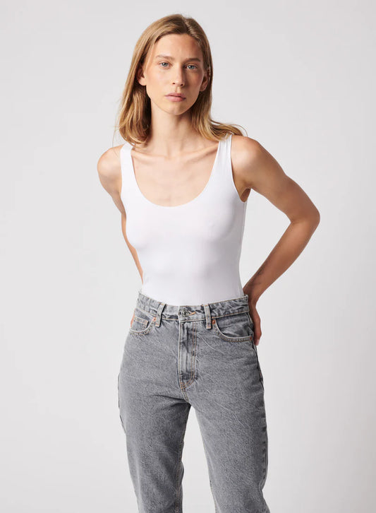 Majestic filatures | Tank top "SOFT TOUCH" - Blanc