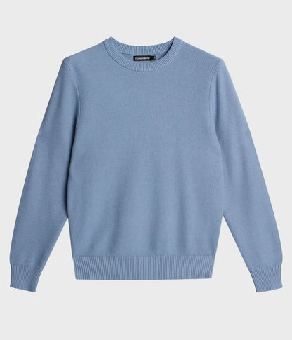 J.Lindeberg | Le pull-over en coton "Arthur" - bleu ciel