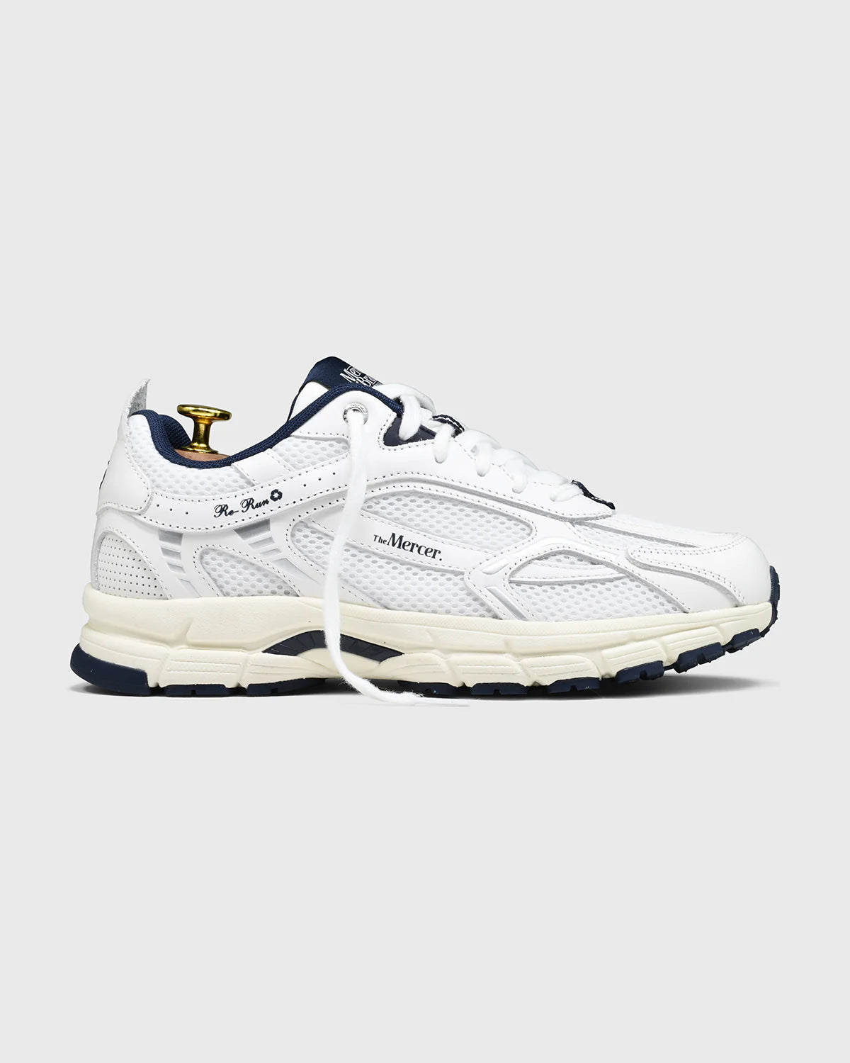 The Mercer | Les baskets « Re-Run Nappa » - blanc