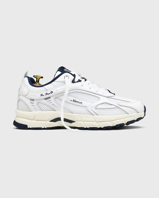 The Mercer | Les baskets « Re-Run Nappa » - blanc