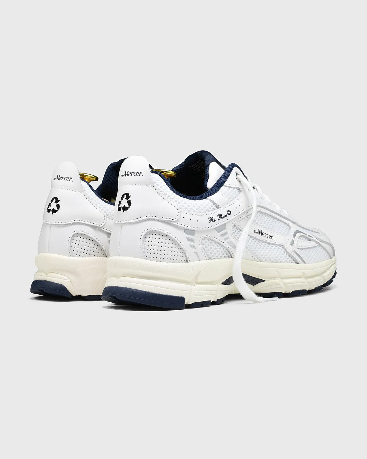 The Mercer | Les baskets « Re-Run Nappa » - blanc