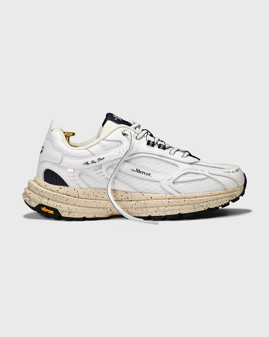 The Mercer | Les baskets ''Re Run Vibram''  - 155 Blanc/Bleu