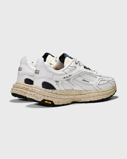 The Mercer | Les baskets ''Re Run Vibram''  - 155 Blanc/Bleu