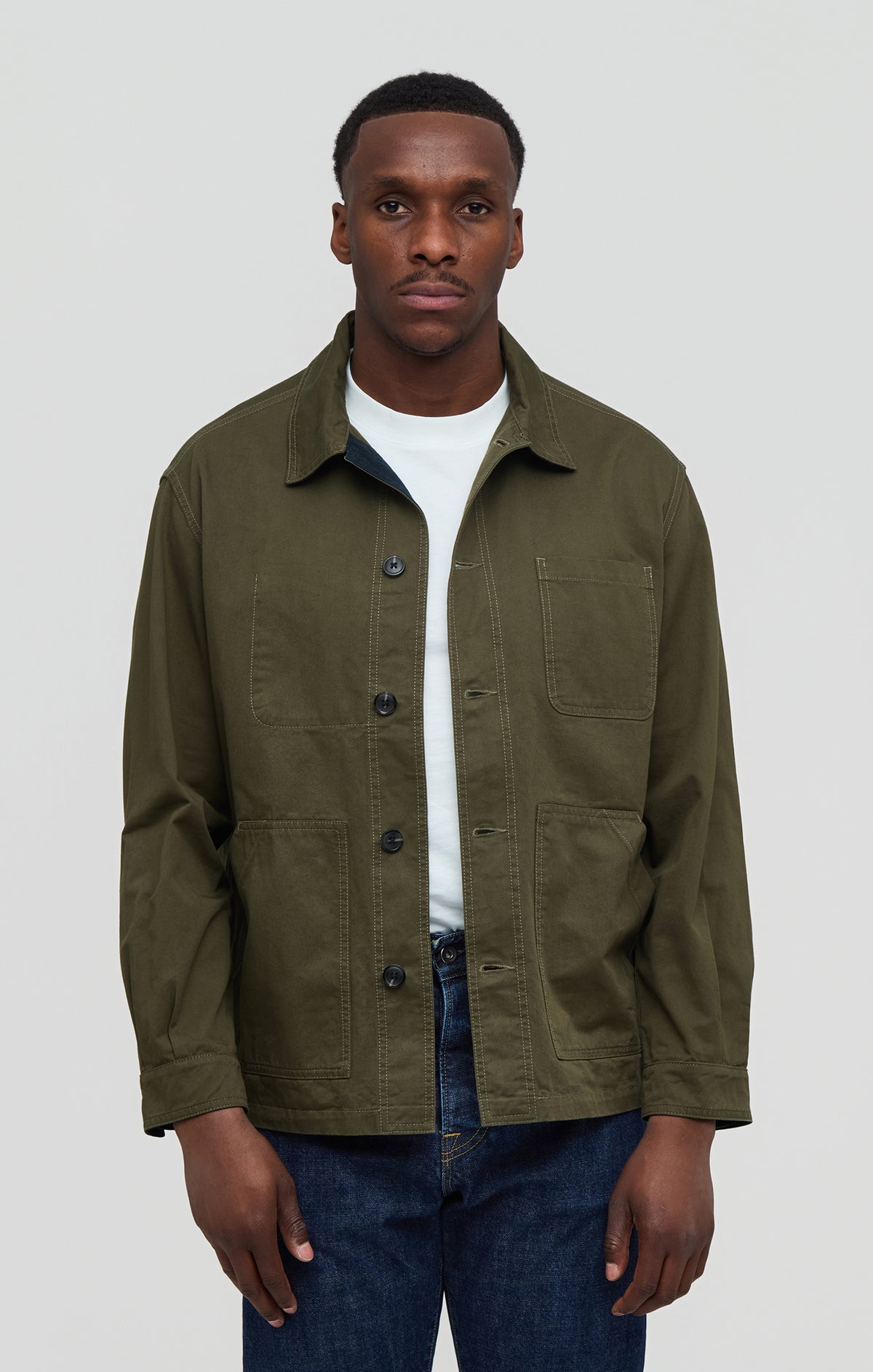 C.O.F. Studio | Veste en twill - Olive