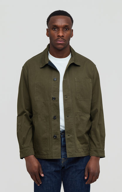 C.O.F. Studio | Veste en twill - Olive
