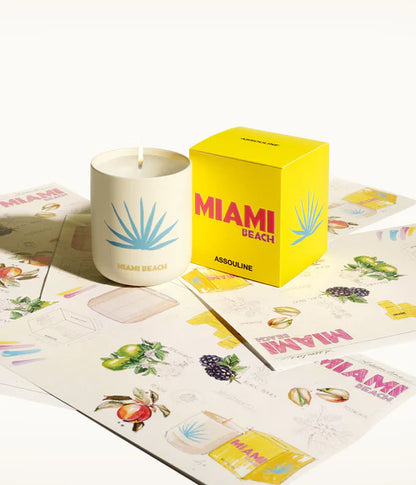 Assouline | Bougie parfumée '' Miami Beach''