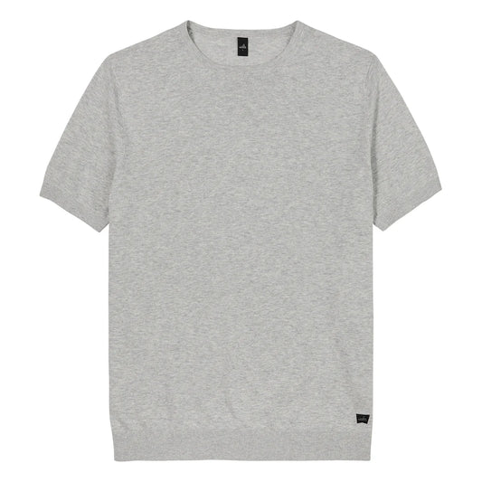 WAHTS | T-shirt en maille "MILES" - Gris clair