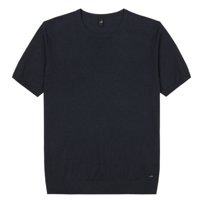 WAHTS | T-shirt en maille "MILES" - Bleu marine