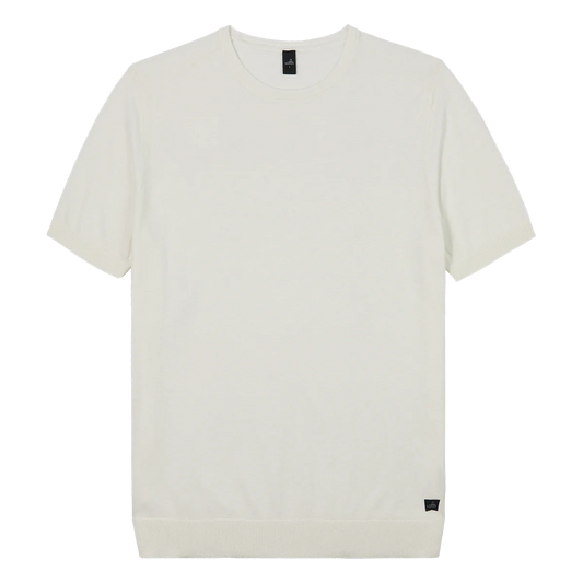 WAHTS | T-shirt en maille "MILES" - Ecru
