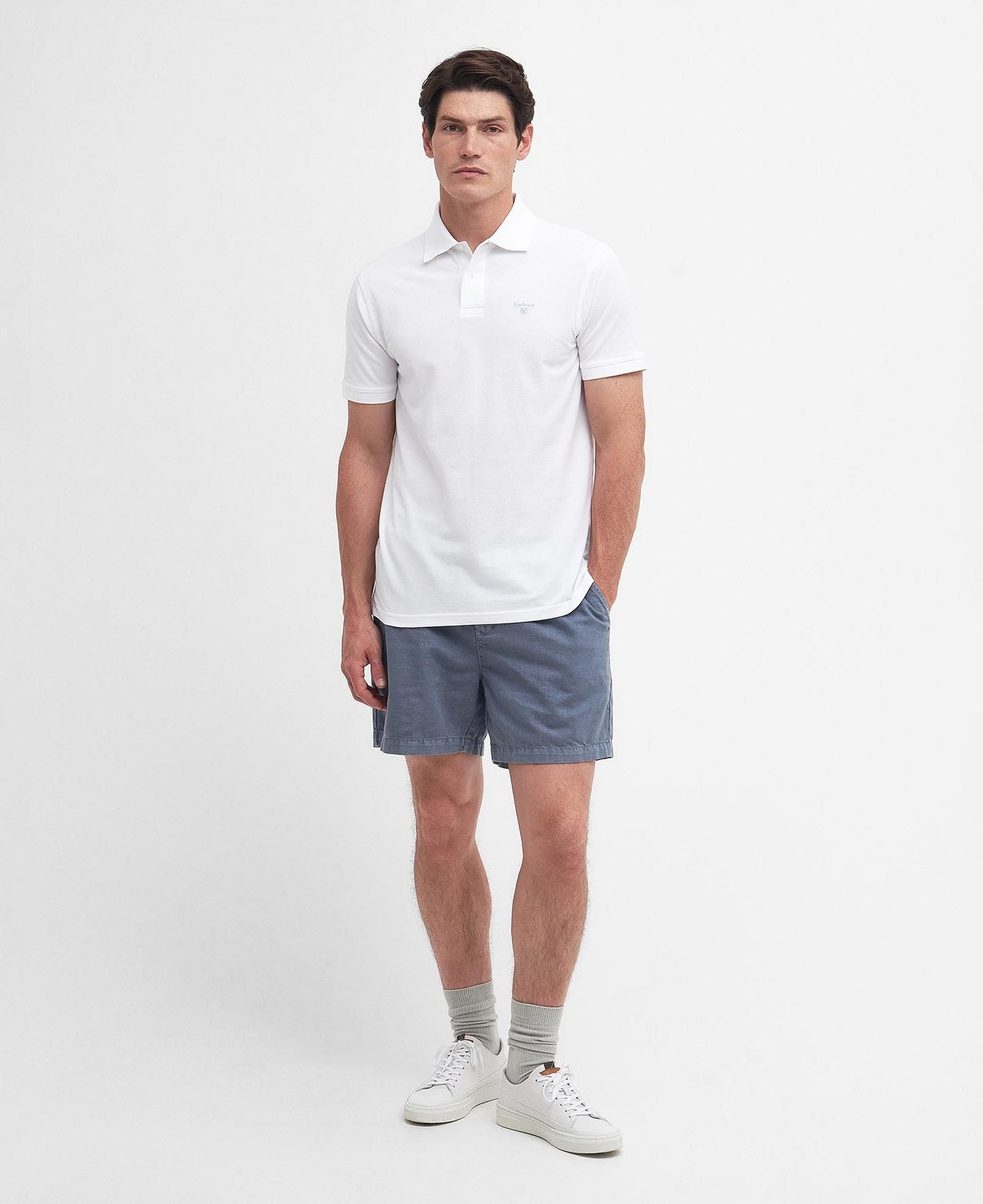 Barbour - Polo Sport - Blanc