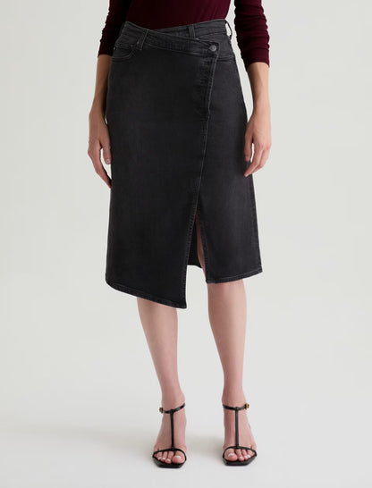 AG Jeans | Jupe en Denim "Bruna" - Gris foncé