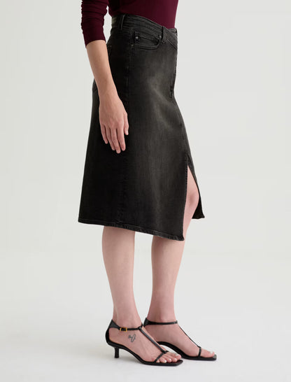 AG Jeans | Jupe en Denim "Bruna" - Gris foncé