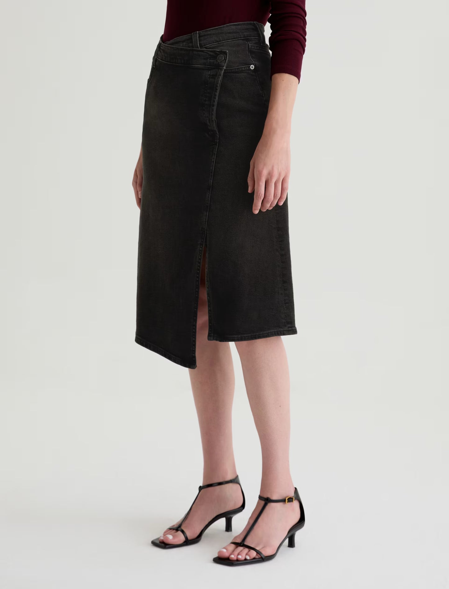 AG Jeans | Jupe en Denim "Bruna" - Gris foncé