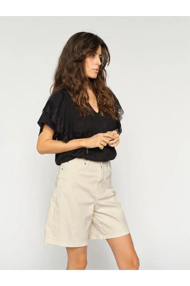 MOS MOSH | Shorts "Bati"-Ecru