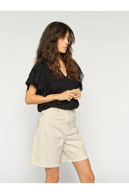 MOS MOSH | Shorts "Bati"-Ecru