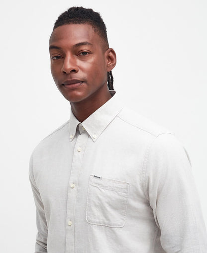 Barbour | La chemise ''Nelson Tailored'' - Brume