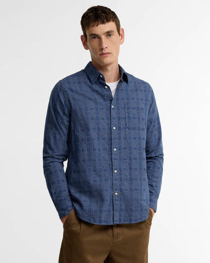 Barbour | Chemise à manches longues "Lantern" - Bleu
