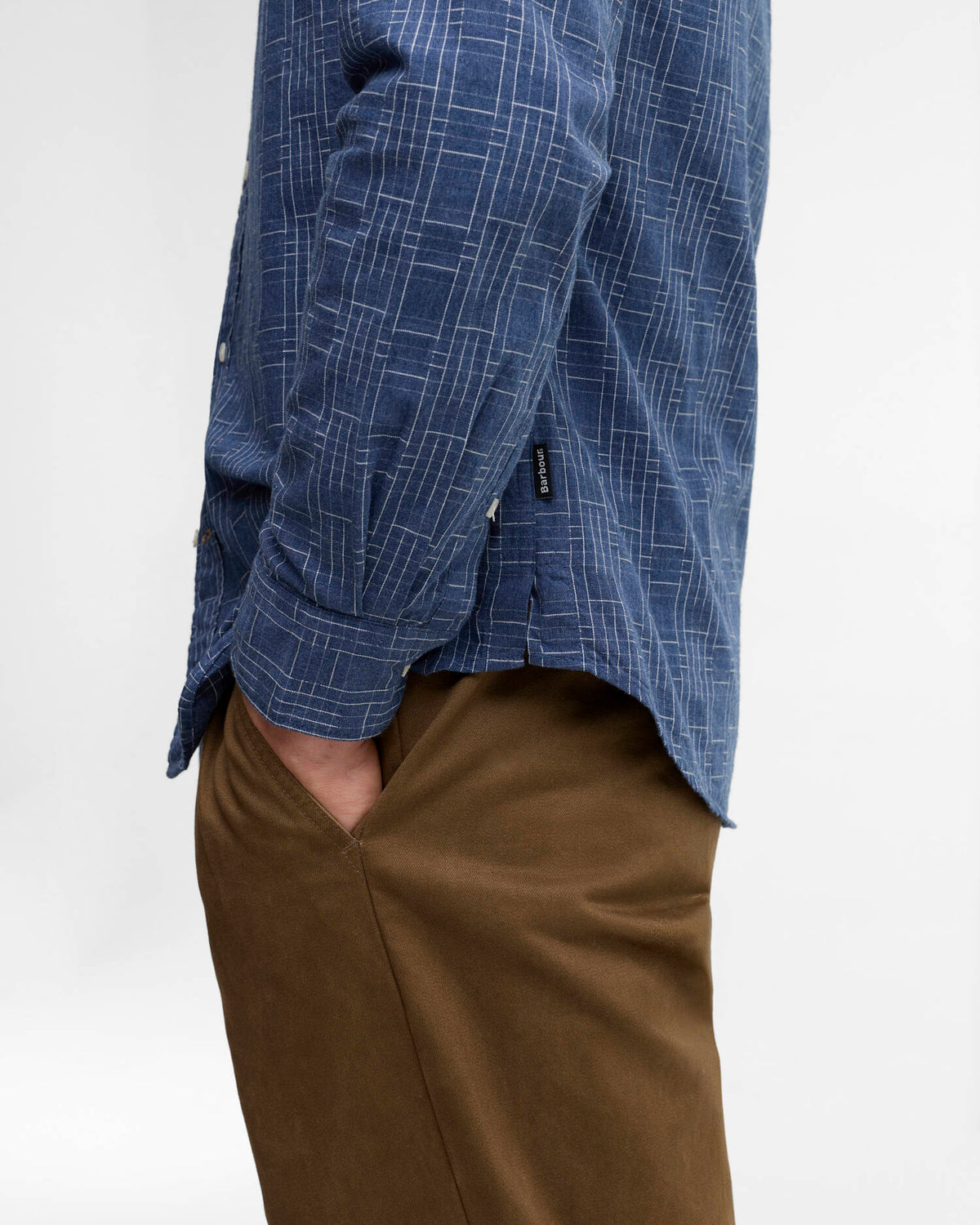 Barbour | Chemise à manches longues "Lantern" - Bleu