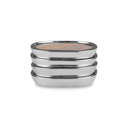 Nambé | Sous-verres en grès (lot de 4)