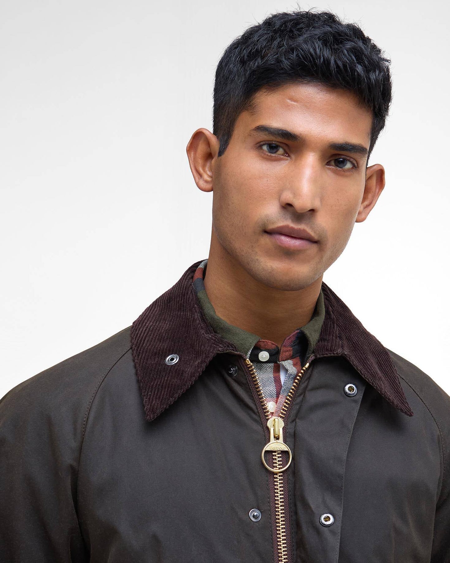 Barbour | Manteau en toile cirée ''Bedale'' - Olive