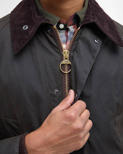 Barbour | Manteau en toile cirée ''Bedale'' - Olive