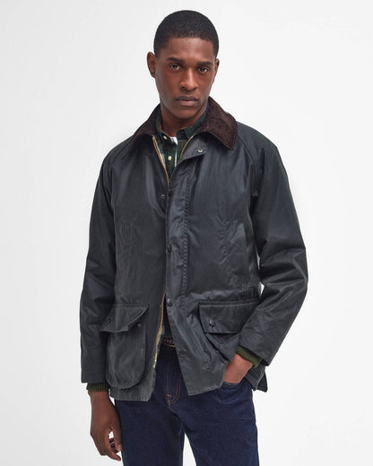 Barbour |  Manteau en toile cirée "Bedale" - Sage