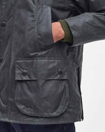 Barbour |  Manteau en toile cirée "Bedale" - Sage