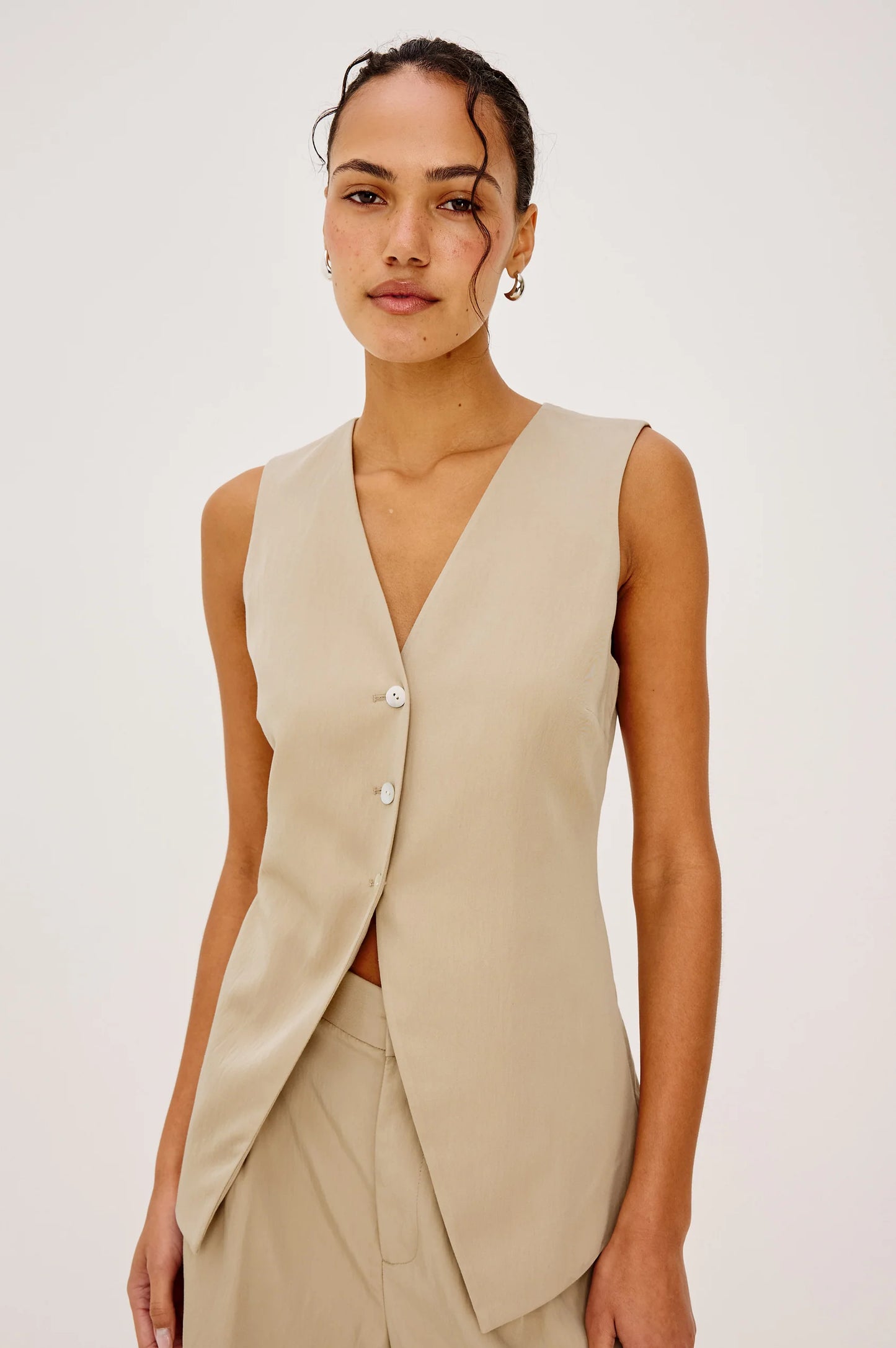 Rails |  Le gilet sans manches ''Mylah'' - Amande