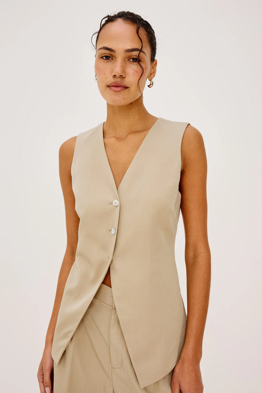 Rails |  Le gilet sans manches ''Mylah'' - Amande